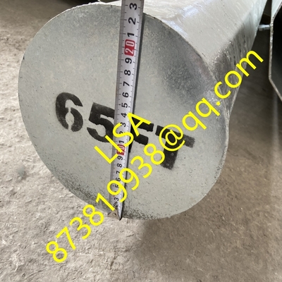 Galvanized 65FT Class 3 Transmission Steel Pole 355MPa Buried Dodecagonal 2 Segments Steel Pole