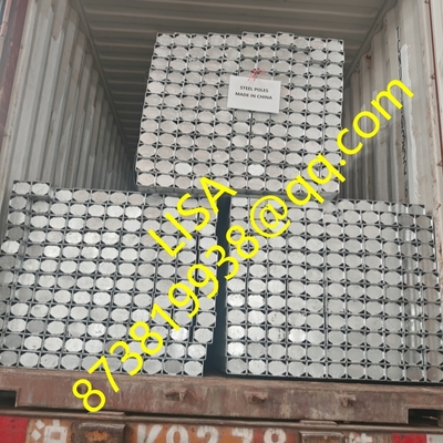 Hongxin Q235 Hot Dip Galvanized 3mm Rectangular Tube 10FT Steel Crossarm
