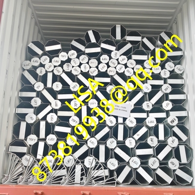 Philippines NEA Standard 35FT Hot Dip Galvanized Octagonal Steel Pole with 500KGF Design Load