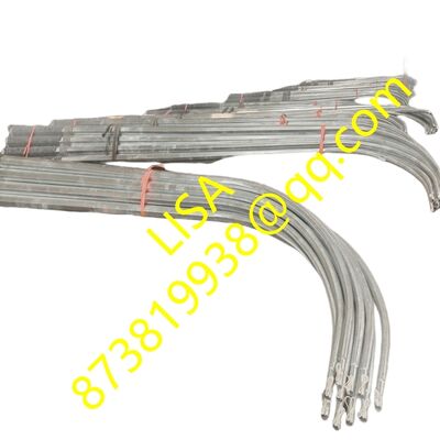 9M Q235B Ζεστό γαλβανισμένο οκτάγωνο κωνικό ατσάλι φωτιστικό στύλο με μονό καμπυλωτό βραχίονα