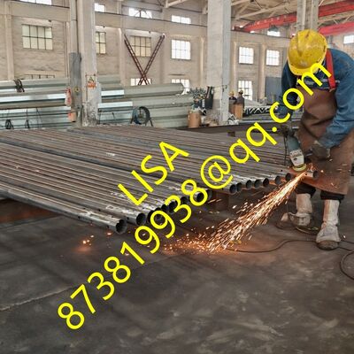 5M-12M Octagonal Hot-dip Galvanized Q235B Steel Lighting Pole for Street Illumination Applications