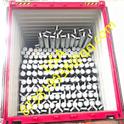 30FT Height 500KGF Load Hot-dip Galvanized Electric Steel Pole for Power Distribution