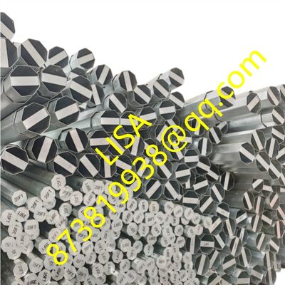 35FT 500KG Min Break Load Hot-dip Galvanized Octagonal Steel Distribution Utility Pole 35FT 500KG Min Break Load حرارة غلفية ثمانية الأطراف من الصلب
